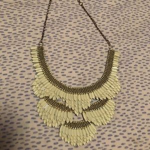 Anthropologie statement necklace